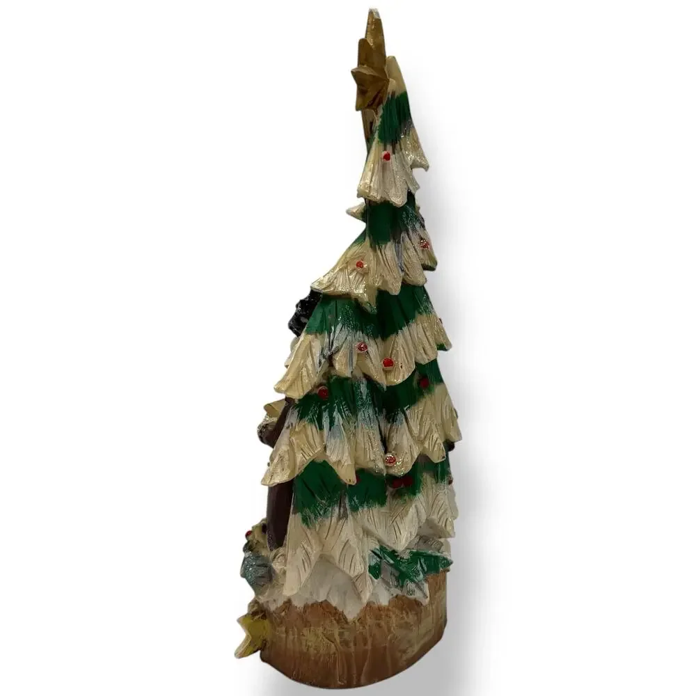 Snow Family Caroling Christmas Decor